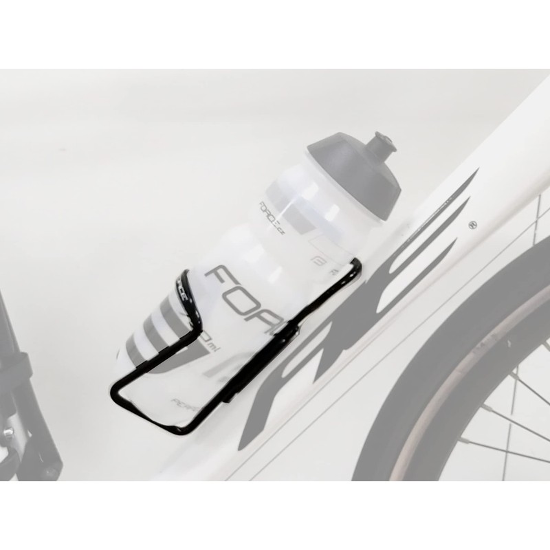 Force 80320 Bicycle Bottle Cage, PET Aluminum, Black