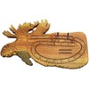 Cabin Decor - Tabla de cuna de alce, madera
