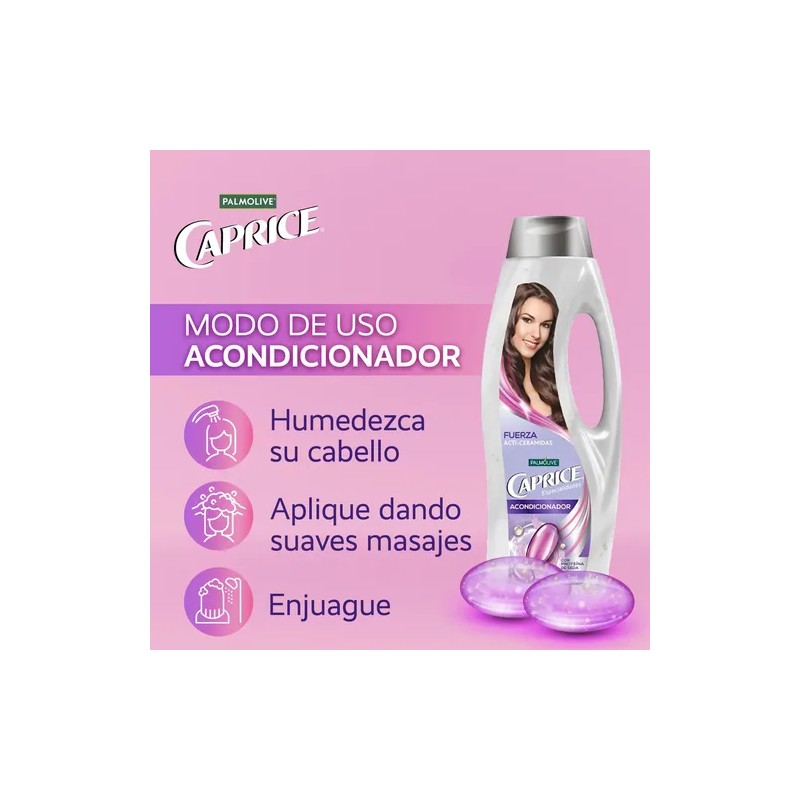 Acondicionador Caprice Fuerza Acti-ceramidas 720 Ml
