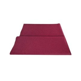 Jtnohx Colour Felt Fabric, 1.4mm Felt Sheets for Crafts, 90x90cm Soft Craft Fabric for Art and Sewing Projects (Maroon)