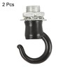 sourcing map Alloy Ceiling Hook Fixtures Accessories 22mmx28mm for Chandelier