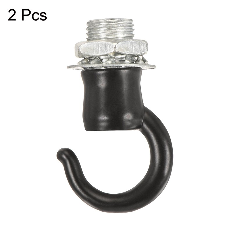 sourcing map Alloy Ceiling Hook Fixtures Accessories 22mmx28mm for Chandelier