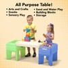 Simplay3 Kids Indoor Outdoor Sand and Water Activity Table with
