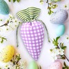 SilTriangle 24 Pcs Easter Carrot Shaped Treat Bags Easter Basket