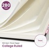 Large Spiral Lined Notebooks for Work with Removable Dividers &