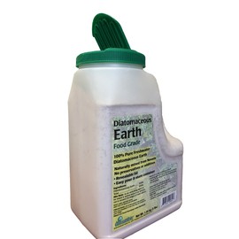 Environmental Factor 4006003 EFI 100-Percent Fresh Water Diatomaceous Earth Shaker Jug White