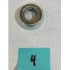 Fiat silver plastic window winder estucheon- (rosette) part # 4266546