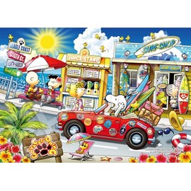 EPOCH 500 Super Small Piece Jigsaw Puzzle Peanuts Snoopy Snoopy Let's Drive (7.2 x 10.1 inches (18.2 x 25.7 cm) 52-809 With Glue Spatula Included Tickets