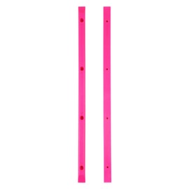 Pink Skateboard Rails Old School Plastic with Mounting Screws by Black Diamond