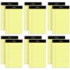 Alitte 5x8 Small Notebooks – 12 Pack Narrow Ruled, Yellow