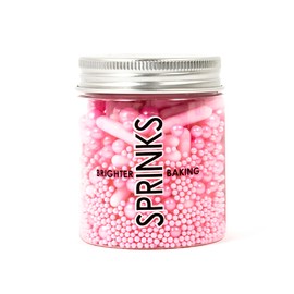Sprinks Bubble and Bounce Sprinkles 75 g, Pink