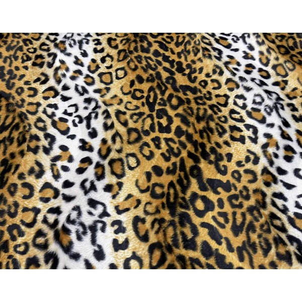 AMORNPHAN 58” Wide 100% Polyester Leopard Tiger Cheetah Pattern Animal