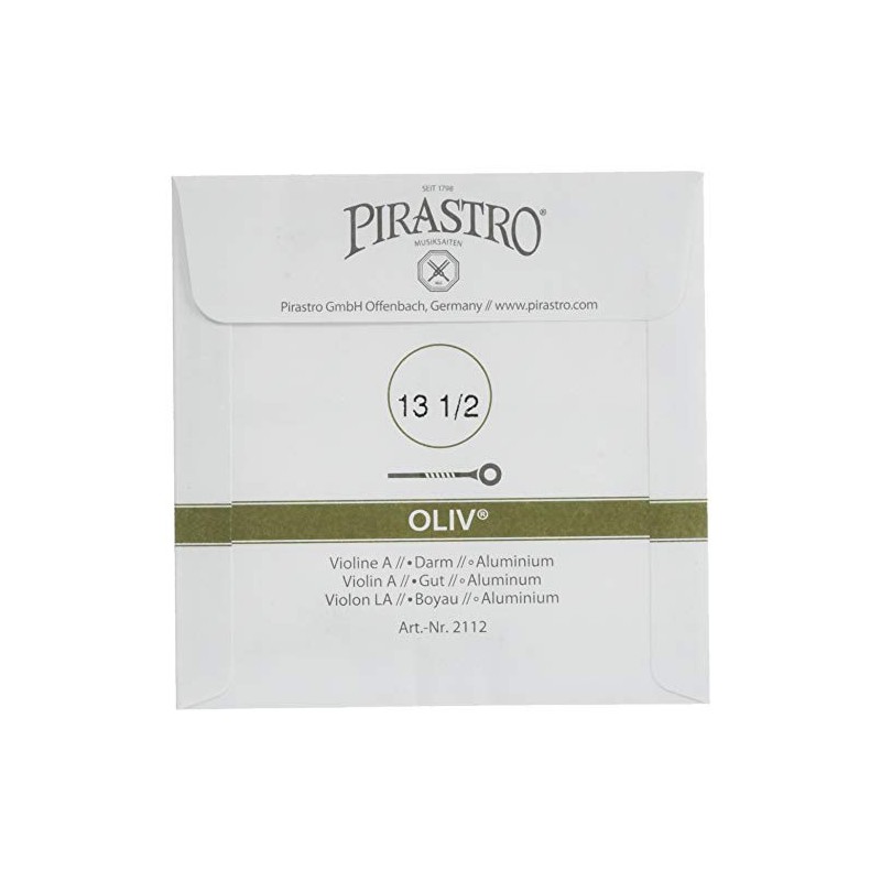 PIRASTRO オリーブ 4/4 (M) A #2112 Vn弦 パッケージ