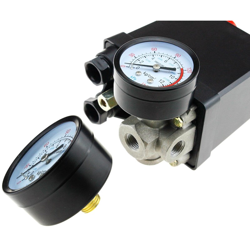 Create idea 1/4 Inch BSP Thread Air Pressure Gauge Dial