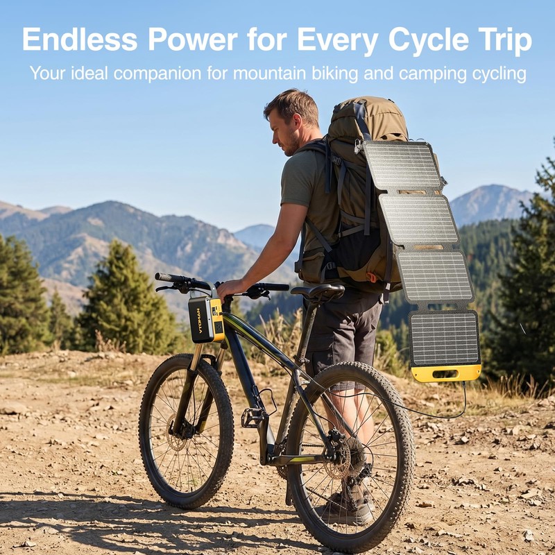 Jump 100 Portable Power Station with 40W Foldable Solar Panel
