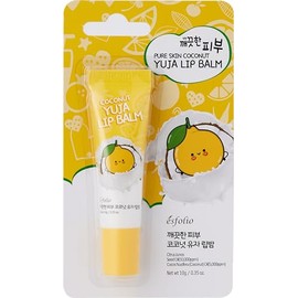 Esfolio Pure Skin Coconut Yuja Lip Balm – Hydrating & Nourishing Lip Care with Coconut Oil & Yuja Seed Oil – Moisturizes & Softens Dry Lips