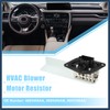 INFINAUTO HVAC Blower Motor Resistor AC Blower Control Module Fit
