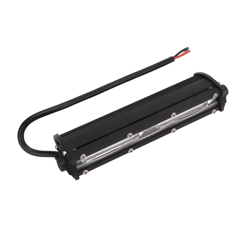 Black Car LED Work Light Driving Lamp 54W Single Row