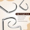 Zonon Meat Hook Flipper Stainless Steel BBQ Food Flippers Steak