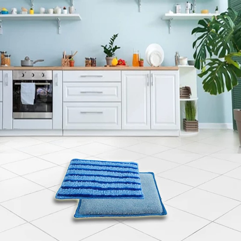 Magic Microfiber Floors Cleaning Scrubbing Sponge JUMBO (2 Pack)