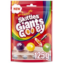Skittles Giants Gooey Vegan Candy Bag 125g
