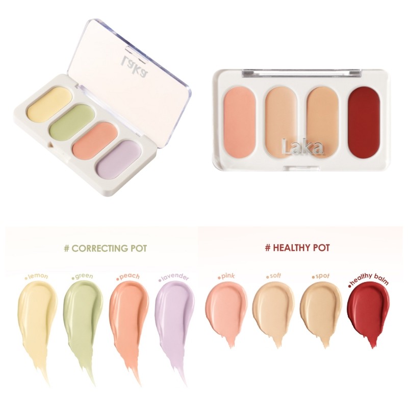 LAKA Skin 4 Corrector 4.8g, Shade:01 Correcting Pot