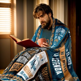 Yofipon Regalos para Hermanos, Birthday Gifts for Brother Blanket 60x50in, Regalo para Hermano Dia De Las Padres, Brother Gifts in Spanish, Regalos De Cumpleaños/Graduación/Navidad Hermano