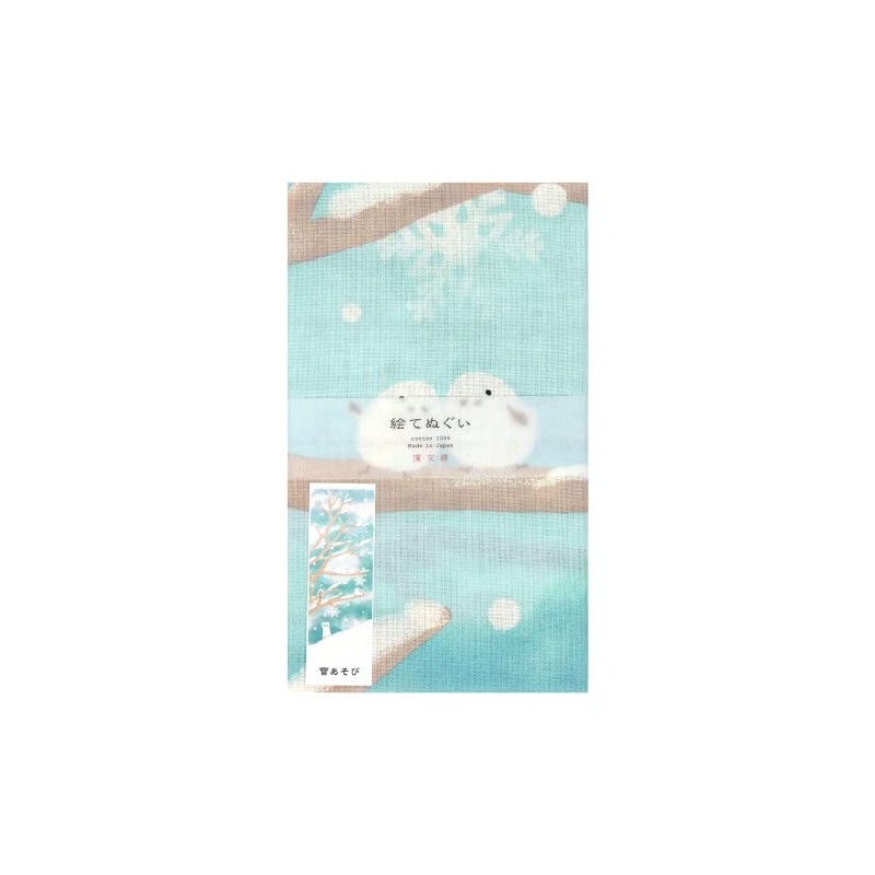 Hamamonyo Picture Tenugui Snow Play