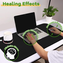 Grounding Mat, Grounding Mat Earthing Uk, 50x120cm Earthing Sheets, Grounding Mat for Improving Sleep, Earthing Mat, Ground Universal Pad, Grounding Sheet for Feet, Yoga, Better Sleep