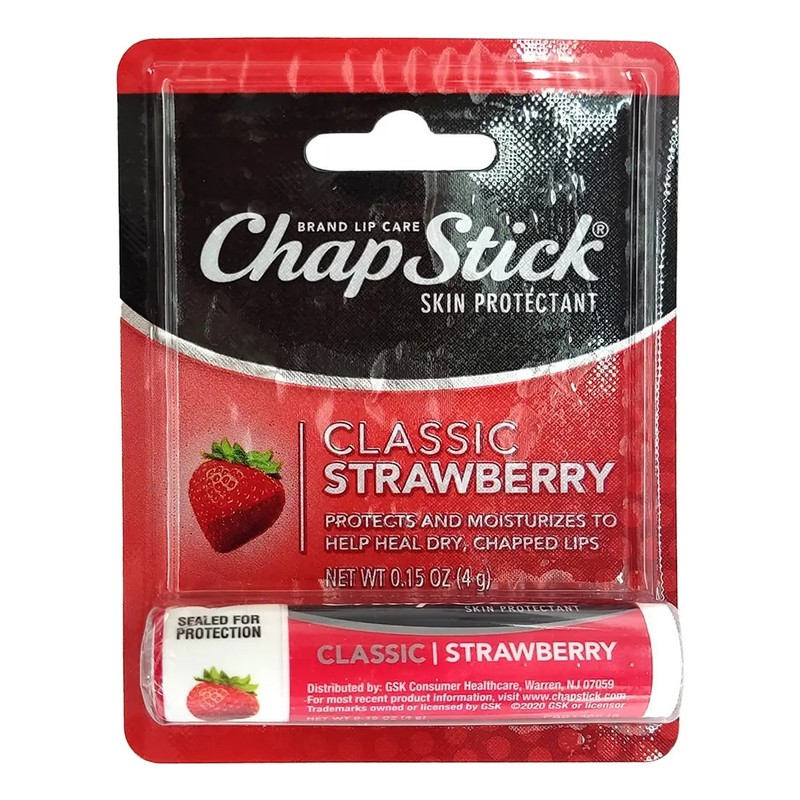 Bálsamo Labial Chap Stick Fresa 4 Gr
