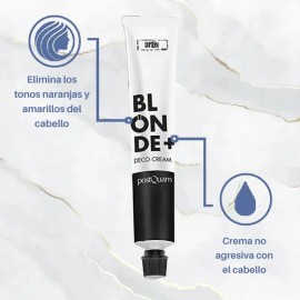 Postquam Crema Decolorante BLOND+ , Decolora y Neutraliza Tonos Anaranjados y Amarillos