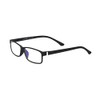 Optitek Men's 1.25 Reading Glasses, Black, 30 mm