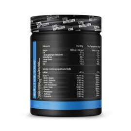 PREMIUM EAA Pulver hochdosiert I Alle 8 essentielle Aminosäuren EAAs Komplex I Vegan I Reich an BCAA I Ohne unnötige Zusätze I (Cola Lime)