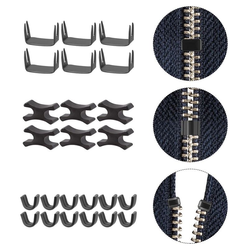 108 Piece Zip Repair Kit HXC Zip Replacement Zip Repair