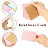 Koogel A7 Lined Index Cards, 400 Pieces Lined Index Cards