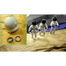 PLANET OF THE APES -MEGO- Escape Astronaut Helmet 8 INCH 1:9 SCALE