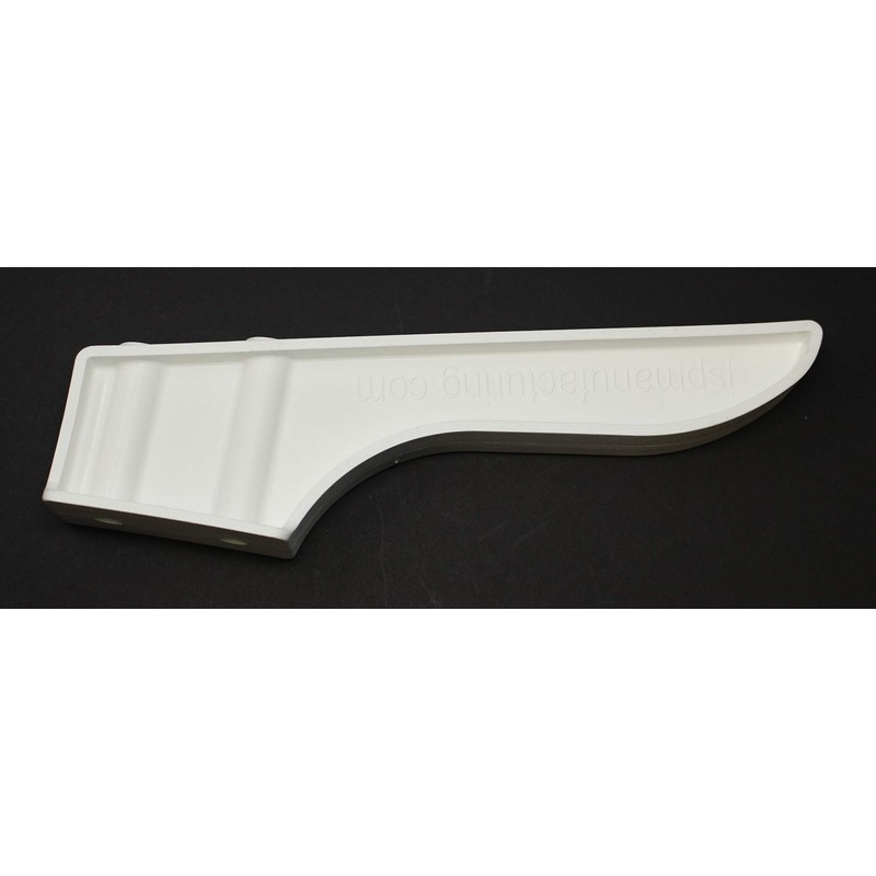 JSP Manufacturing Black or White Dock Piling Line Holder Hook