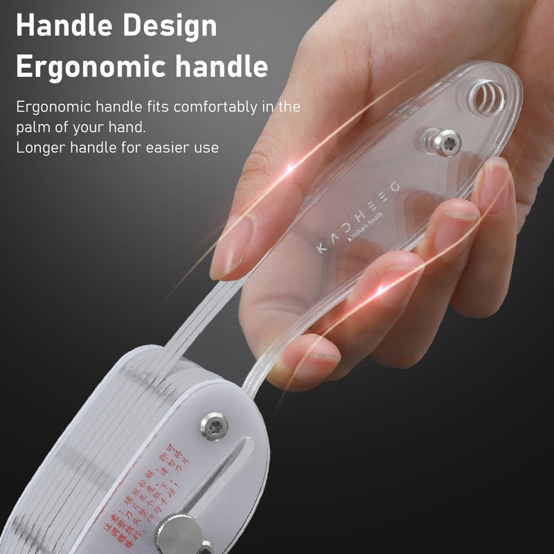 3mm Squid Cutter Acrylic Time Labor Saving Squid Flower Cuttlefish