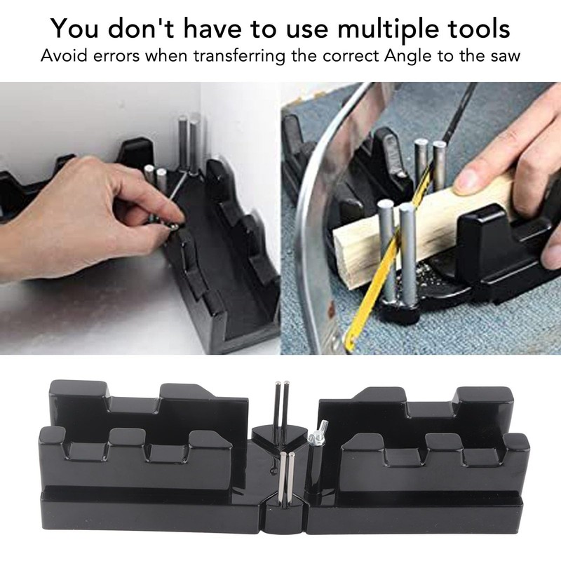 2 in 1 Mitre Measuring Cutting Tool, Miter Saw Protractor,