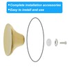 Unlorspy 4 Sets Solid Dutch Oven Knob,45 x 23 x15mm