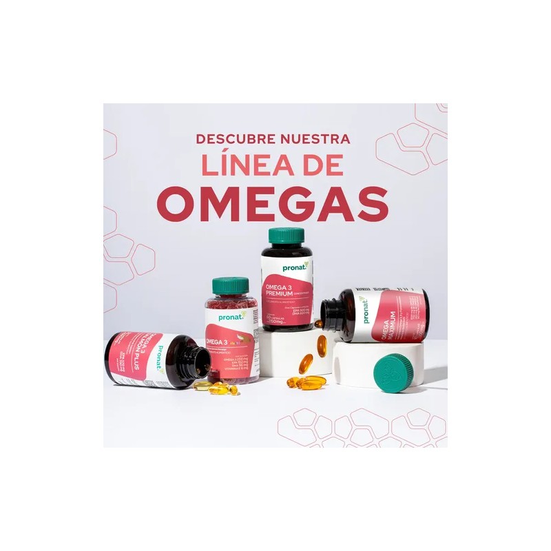 Suplemento Omega 3 Premium Concentrado (60 Caps) - Pronat