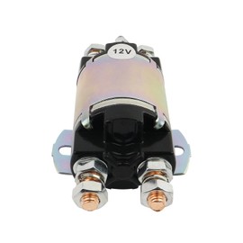 Solenoid Compatible with Yamaha G1 Gas Golf Cart 12V 6 Terminal 100A for 2-Cycle Gas Models Engine 1982-1989 Replace J17-81950-01