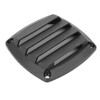 3in Marine Air Vent Grille Ventilation Ducting Louver Cover Black