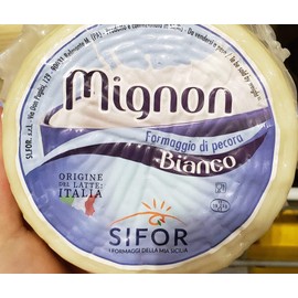 Sifor Mignon Bianco Sheep Cheese Plain 2lbs