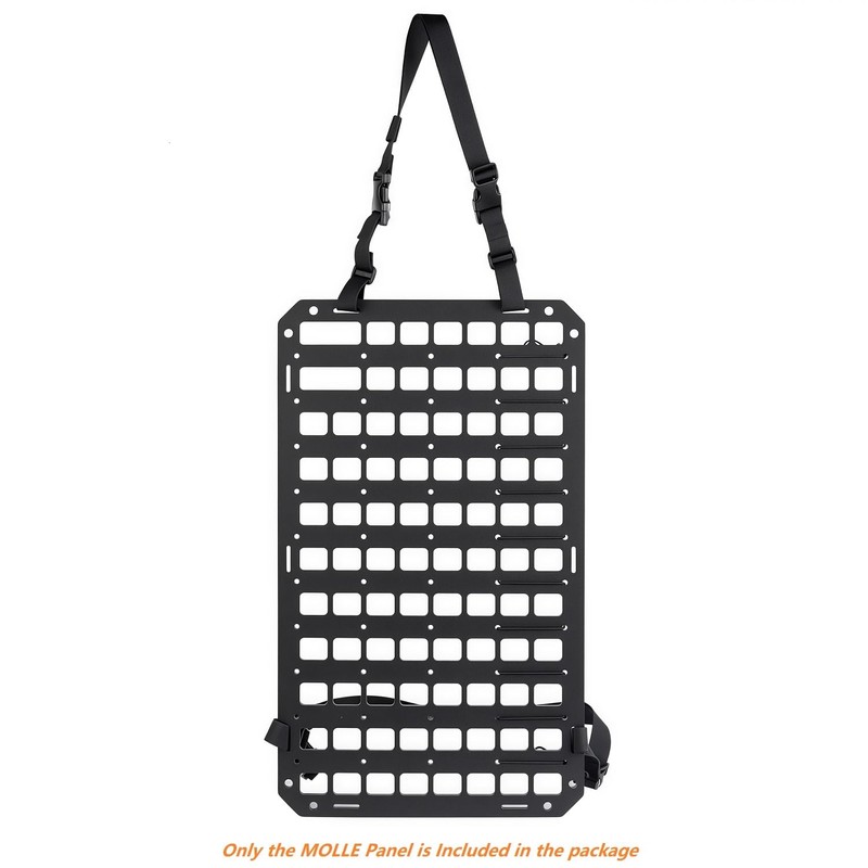 TACNEX Rigid MOLLE Panel for Car Seat Back Organizer Vehicle