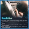 A ABSOPRO Replacement Rear Liftgate Door Lock Actuator for Mazda