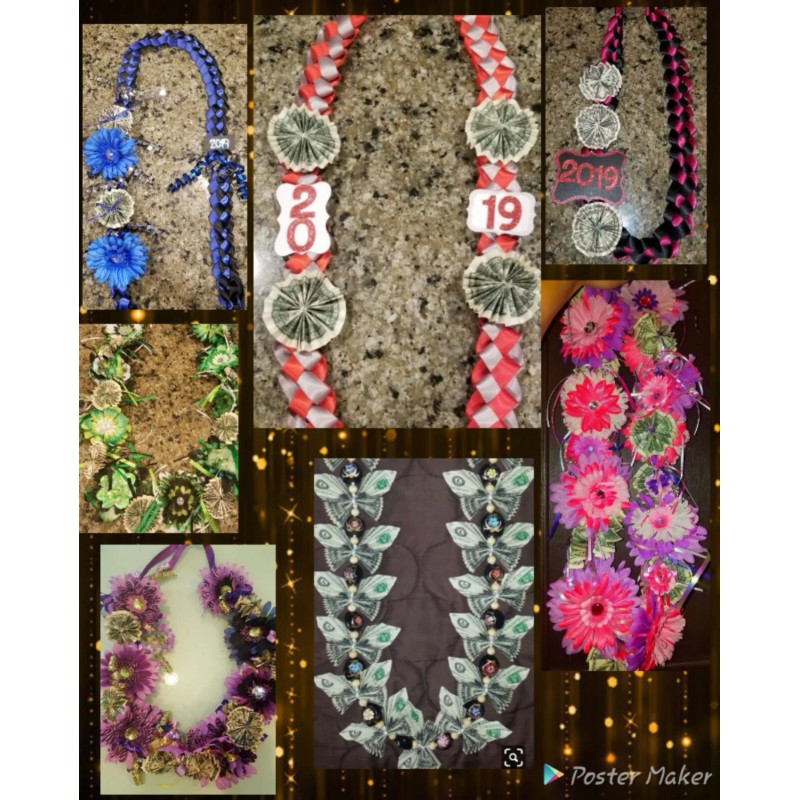 $50 Graduation Money Lei