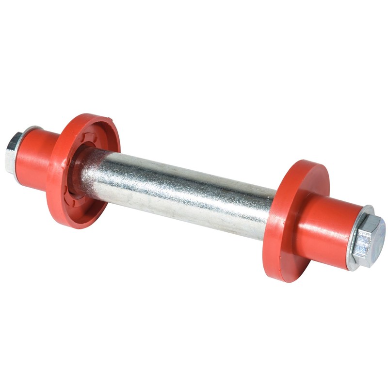 WerkaPro 10915 Wheel Axle Set with Nuts/Hip Flask Diameter 20mm