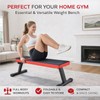 iMustech Flat Weight Bench Foldable Workout Bench 618LB Capacity for