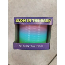Unbranded 3" (80mm) Glow in the Dark Coil Spring - By Rhode Island Novelty - Ages 3+